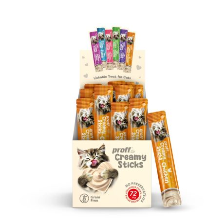 Proff Cat Creamy sticks  Chicken 72 li