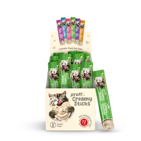 Proff Cat Creamy Sticks 72 li Lamb&Chicken