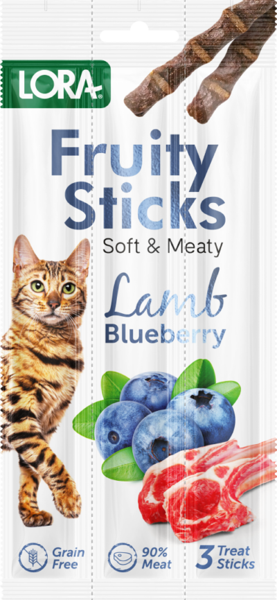 Lora Fruity Sticks Lamb & Blueberry