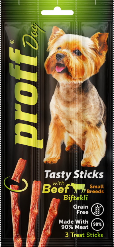 Proff Dog Tasty Sticks - Small Breed - Beef