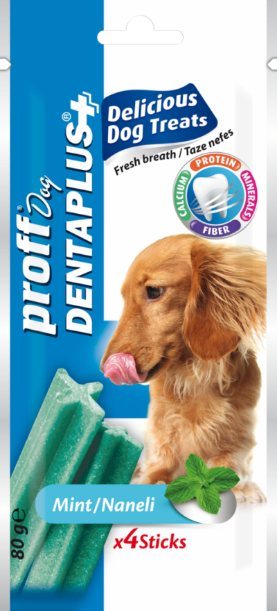 Proff Dog Dentaplus+ Sticks Mint