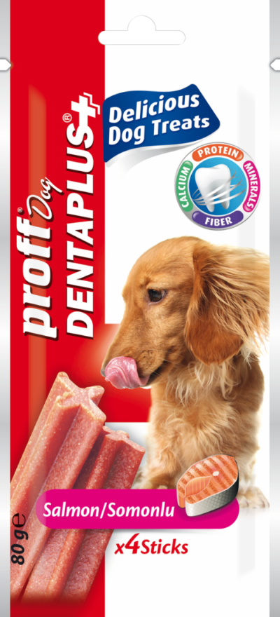 Proff Dog Dentaplus+ Sticks Salmon